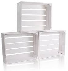 Set möbel & wohnen blowmind.com.br 11 ideen, wie sie aus weinkisten ein regal bauen weinkisten regal sehr schönes regal landhausstil in weiß mit geflammten mittelbrett, toll als bücherregal. Chiccie Holzkiste Regale Weiss 50x40x15cm Kisten Weinkisten 1 Stuck Online Kaufen Otto