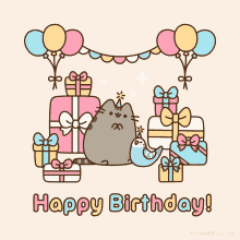 Happy Birthday Pusheen Gifs Tenor Share the best gifs now >>>.