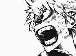 Katsuki Bakugou My Hero Academia Manga Sketches Drawings