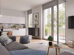 bodentiefe fenster losen die grenze zwischen aussen und innenbereich jede wohnung verfugt uber eine eigene terrasse oder wohnen bodentiefe fenster wohnzimmer