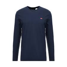 Men's shirts from levi's® are a modern twist on classic styles that have defined generations. Levi S T Shirt Manches Longues 72848 0001 Bleu Ebay