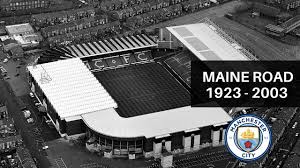 Find the perfect manchester city stadium stock photos and editorial news pictures from getty images. Maine Road Manchester City Fc Stadium 1923 2003 Youtube