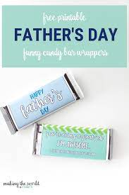 Free candy bar wrapper templates to download. Funny Free Printable Father S Day Candy Bar Wrappers
