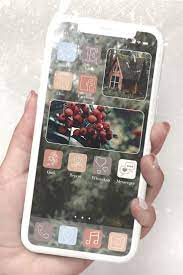 Stylish Icons Widgets Iphone Wallpaper App Wallpaper App Iphone Home Screen Layout