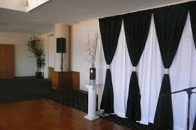 Black And White Backdrops For Events Pin On Balls Banquets I Have Decorated