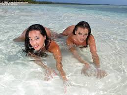 Sara pink black and gray by bustnlace.com. Porn Albums With Miko Sinz And Renee Perez Expose Their Hot Naked Butts On The Beach Sand