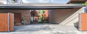 This unique and modern one story house has two bedrooms, a bathroom, a living room, a kitchen, a dining area, and a service area. Single Storey House Archives Living Asean Inspiring Tropical Lifestyle