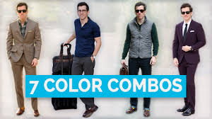 7 Best Clothing Color Combinations For Men Color Matching Guide