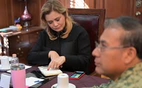 Encabeza Maru Campos reunión de la Mesa de Seguridad