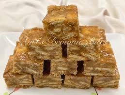 Biskut marie 1/2 bungkus (150 gram), lebih. Resepi Kek Batik Karamel Resepi Bonda