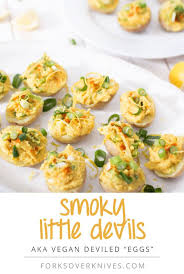 Vegan Deviled Eggs Recipe Smoky Little Devils Recipe Vegetarian Vegan Recipes Vegan Dishes Vegan Eating