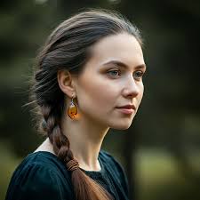 Wholesale amber earrings