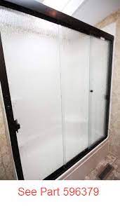 Here at bathandshower.com, we offer an enviable variety of sliding shower doors available in different designs to suit an array of bathroom. Trekwood Rv Parts Sprinter 2014 Door Shower Shower Door 56 1 2 X 68 Rh Triple Sliding Aqua Glass Oil Rubbed Bronze