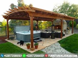 Aneka Gazebo Glugu Bentuk Gazebo Rumah Kayu Sederhana Desaain Gazebo Jati Minimalis Mewah Desain Gazebo Jati Gambar Gazebo Jati Gazebo Rumah Kebun Modern
