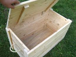 Diy Wooden Storage Chest Diy Wood Chest Chests Diy Wood Storage Box
