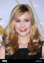 Alexia Fast attends an event with LoveGold, who celebrates vintage jeweler Fred  Leighton with a cocktail party held at the Selma House at the Chateau  Marmot in Los Angeles Stock Photo -