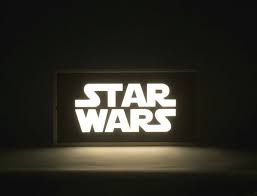 Starwars Light Box Starwars Lighted Sign Starwars Decor Etsy Star Wars Decor Light Box Star Wars