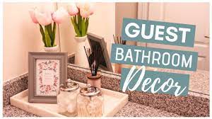 This post shares simple but brilliant ideas for updating your builder grade master bathroom in a. Guest Bathroom Decorating Ideas Youtube