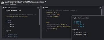 Css Tricks Individually Styled Markdown Elements