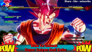 To unlock super saiyan quest you need to be level 30 and head to capsule corp . Dragon Ball Xenoverse 2 How To Unlock Super Saiyan God Goku Youtube