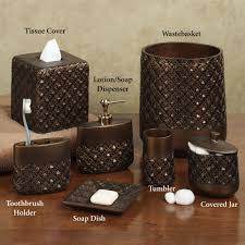 Islandia Bath Accessories By Croscill Bronze Bathroom Accessories Bathroom Accessories Sets Bronze Bathroom
