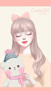 Gambar kartun lucu couple bicara mengenai gambar kartun lucu couple mungkin anda sering menemukannya di internet ketika kamu hendak ingin mencari foto buat. Cute Korean Girl Stylish Girl Cartoon Wallpapers Novocom Top