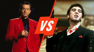 What seems like about six black cardigans on top of. Robert De Niro Vs Al Pacino Rotten Tomatoes Youtube
