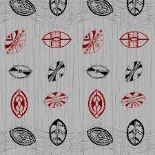 Colorful Fabrics Digitally Printed By Spoonflower African Shields 055 Shield Drawing African Pattern African Art