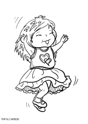 Disegni per l'infanzia titti, costruzioni, scuolabus, vascello. Disegni Di Bambine E Ragazze Da Stampare E Colorare Portale Bambini