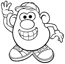 With his appearance in toy story, of course, he lives on and on. Do You Remember Your Favorite Toy As A Child A Good Guess For Many People Might Be Mr Potato H Toy Story Coloring Pages Cartoon Coloring Pages Mr Potato Head