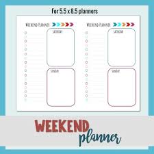 Utilizing google calendar, you can create many calendars and have all your appointments shown on a single calendar. Weekend Planner Small 5 5 X 8 5 Size By Simple As It Seems Tpt