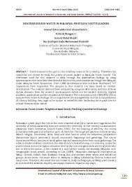 Different interests, attitudes, needs, skills, education etc. Pdf Neighbourhood Watch In Malaysia Profiling Youth Leaders Euro Asia International Journals Academia Edu