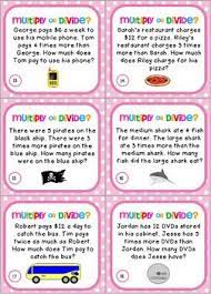 24 divided by 4 = 6 taxis 24 Multiplication And Division Word Problems Freebie Division Word Problems Word Problems Multiplication And Division