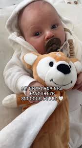 Sutton absolutely ADORES his new @Riff Raff Baby sleep toy 🤍 #riffraffbaby  #newborn #babymusthaves #momtok #momsunder25 #musthavebabyproducts  #raffythefawn