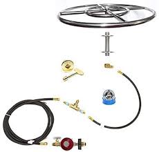 That means there's way less smoke compared to other fire pits. Amazon Com Fr36ck Deluxe Lp Fire Pit Kit 36 Lifetime Warranted 316 Stainless Double Ring Burner Garden Outdoor