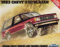 1983 Blazer Chevrolet Chevrolet S 10 Chevy S10