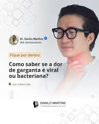 Para distinguir entre uma dor de garganta viral e bacteriana, considere os  sintomas e a aparência da garganta., ., 👉 A dor de garganta viral  geralmente vem acompanhada de coriza, tosse, espirros, ...