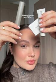 the perfect finish 🫶🏼 @REFY #finsihingtouches #refybeauty  #lashsculptmascara #refycurators #refycreamblush #makeuptutorial #fyp #viral