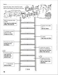 Cool Drinks Word Ladder Grades 4 6 Word Ladders Word Study Lessons Word Study