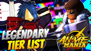 Anime Mania Jojo Update Roblox Tier List Community Rankings Mobile Legends