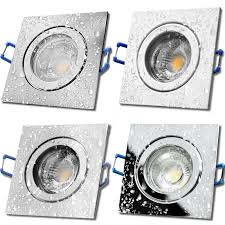 Brauche ich einen trafo für meine deckenspots? 5w Led Bad Einbaustrahler Marin 230 Volt 90 X 90 Mm Ip44 Quadra 17 00