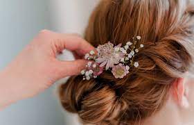 Haltbar und ein echtes unikat: Blumen Als Haarschmuck Teil 2 Daniela M Weise