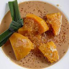 Kalau sebelum ini , labu dibuat penngat, bubur atau sira, boleh tambah koleksi masakan ini ke terima kasih kepada puan naeamah balqis di atas perkongsian resepi puding labu kastard kukus ini. Resepi Pengat Labu Biji Sagu Resepi Bonda
