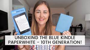 Has been added to your cart. Blue Kindle Paperwhite Unboxing First Impressions What Comes In The Box It It Worth The Money Youtube