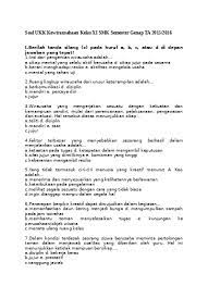 Check spelling or type a new query. Soal Ukk Kewirausahaan Kelas Xi Smk Seme
