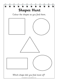These worksheet are a great resources for the 5th, 6th grade, 7th grade, and 8th grade. Shapes Hunt And Survey Worksheets Sb5067 Sparklebox