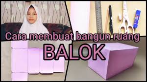 Maybe you would like to learn more about one of these? Cara Membuat Balok Dari Kertas Karton Ii Jaring Jaring Balok Ii How To Make Cuboids Youtube