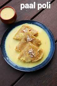 Paal Poli Recipe Milk Poli Recipe Paal Poori Recipe Poli Recipe Indian Dessert Recipes Indian Desserts