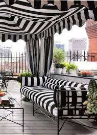 Black And White Striped Outdoor Awnings Black And White Stripe Ideas White Decor Outdoor Rooms Home Decor