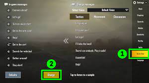 Change Voice Pubg Mobile